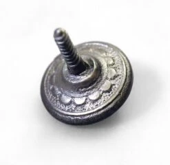Antique Black Iron Floral 0.875 In. Drawer Cabinet Knob 9 Antique Black Iron Floral 0.875 In. Drawer Cabinet Knob -OGT Sale Store l206673 04