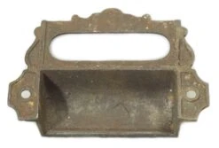 Pair Of Victorian Cast Iron Apothecary Drawer Bin Pulls -OGT Sale Store l207280 04