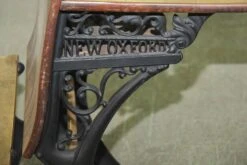 Antique Wood & Iron Childrens School Row Seat & Desk Combo 15 Antique Wood & Iron Childrens School Row Seat & Desk Combo -OGT Sale Store l207548 05