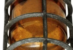 Old Amber Glass 9.5 In. Nautical Sconce -OGT Sale Store l207717 04