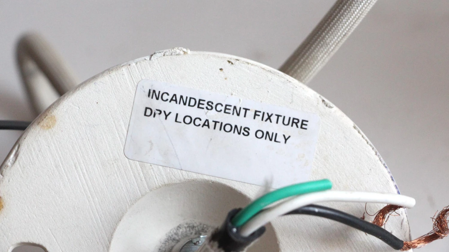 Antique White Milk Glass 7.25 In. Pendant Light 9 Antique White Milk Glass 7.25 In. Pendant Light - Image 7