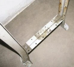 1950s Gray Steel Factory Industrial Leg -OGT Sale Store l207891 04