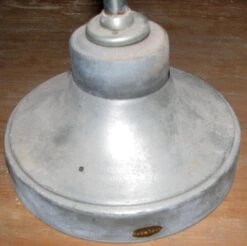 Art Deco School House Light With Original Aluminum Pole Fitter -OGT Sale Store l208028 04