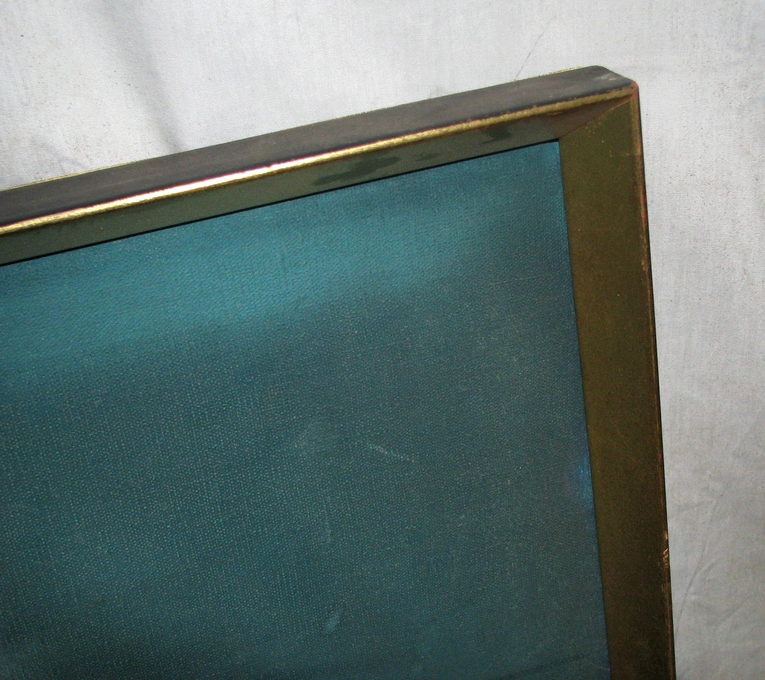 Vintage Gold Frame Spider On Web Painting 6 Vintage Gold Frame Spider On Web Painting - Image 4