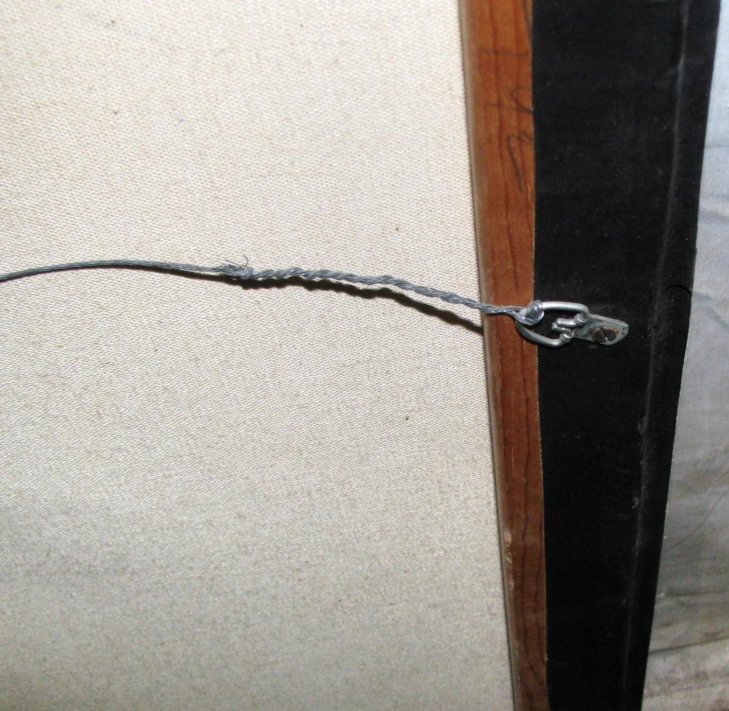 Vintage Gold Frame Spider On Web Painting 9 Vintage Gold Frame Spider On Web Painting - Image 7