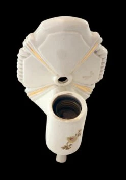 Antique White Porcelain Floral Bathroom Wall Sconce 11 Antique White Porcelain Floral Bathroom Wall Sconce -OGT Sale Store l210225 04
