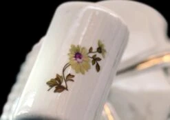 Antique White Porcelain Floral Bathroom Wall Sconce 12 Antique White Porcelain Floral Bathroom Wall Sconce -OGT Sale Store l210225 05