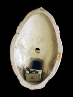 Pair Of Vintage White Floral Porcelain Wall Sconces 15 Pair Of Vintage White Floral Porcelain Wall Sconces -OGT Sale Store l210259 07