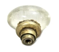 Vintage Rare Mercury Dot 2.5 In. Glass Oval Drawer Cabinet Knob 9 Vintage Rare Mercury Dot 2.5 In. Glass Oval Drawer Cabinet Knob -OGT Sale Store l211576 04