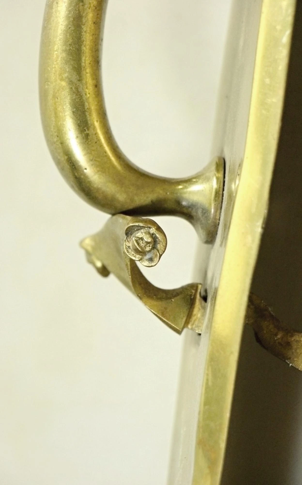 Vintage Traditional 20 In. Brass Door Pull 8 Vintage Traditional 20 In. Brass Door Pull - Image 6