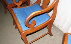 Set Of 3 Classic Maple Dining Chairs 17 Set Of 3 Classic Maple Dining Chairs -OGT Sale Store l211780 07