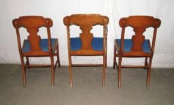 Set Of 3 Classic Maple Dining Chairs 18 Set Of 3 Classic Maple Dining Chairs -OGT Sale Store l211780 08