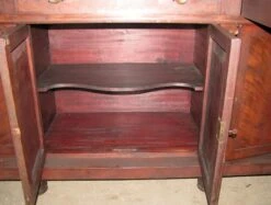 1850s Antique Federal Mahogany Side Bar Cabinet -OGT Sale Store l211848 12