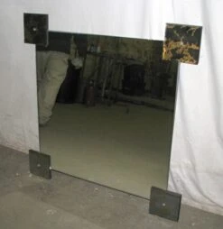 Vintage 1970s 36 In. Square Wall Mirror 10 Vintage 1970s 36 In. Square Wall Mirror -OGT Sale Store l211930 04