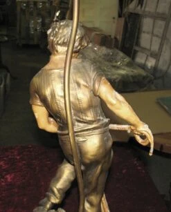 Vintage Golden Young Fisherman Table Lamp 19 Vintage Golden Young Fisherman Table Lamp -OGT Sale Store l211959 08