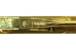 Vintage Polished Brass Flush Mounted Door Bolt 12 Vintage Polished Brass Flush Mounted Door Bolt -OGT Sale Store l212193 05