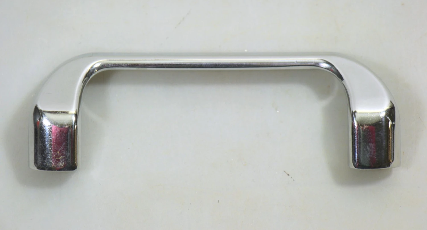 Mid Century Large Chrome 5.875 In. Bridge Drawer Pull Handle 7 Mid Century Large Chrome 5.875 In. Bridge Drawer Pull Handle - Image 5