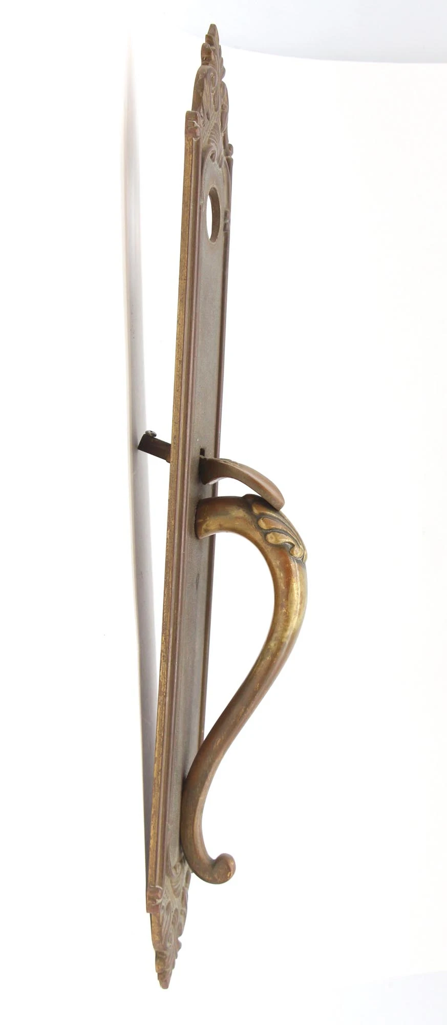 Pair Of 21 In. Victorian Bronze Entry Door Pulls 9 Pair Of 21 In. Victorian Bronze Entry Door Pulls - Image 7