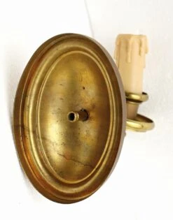 Vintage Traditional Brass 1 Arm Wall Sconce 9 Vintage Traditional Brass 1 Arm Wall Sconce -OGT Sale Store l212315 04