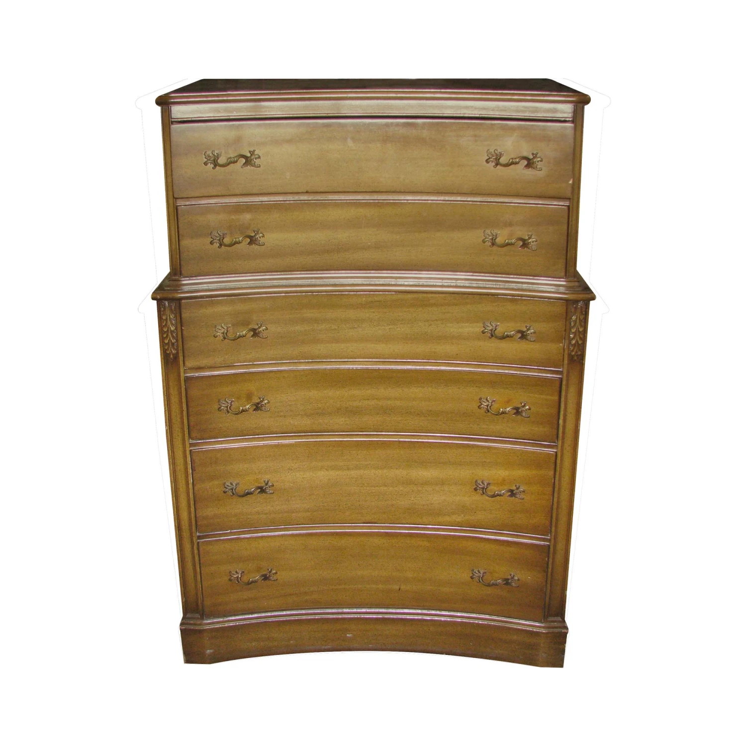 Vintage French Provincial Wooden Bedroom Dresser Set 8 Vintage French Provincial Wooden Bedroom Dresser Set - Image 6