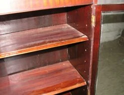 Antique Classic Mahogany Display Cabinet With Four Shelves -OGT Sale Store l213039 04