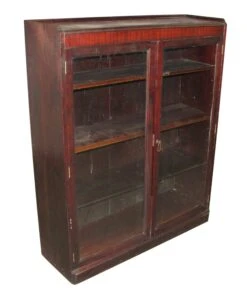 Antique Classic Mahogany Display Cabinet With Four Shelves -OGT Sale Store l213039 12