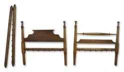 Vintage Arts & Crafts Wooden Full Size Bed Frame 27 Vintage Arts & Crafts Wooden Full Size Bed Frame -OGT Sale Store l213060 13