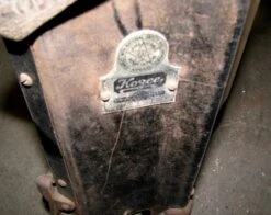 Antique Cast Iron Kozze Fireplace Heating Element -OGT Sale Store l213063 06