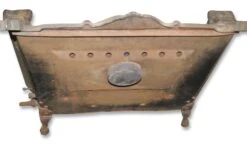 Antique Cast Iron Kozze Fireplace Heating Element -OGT Sale Store l213063 07