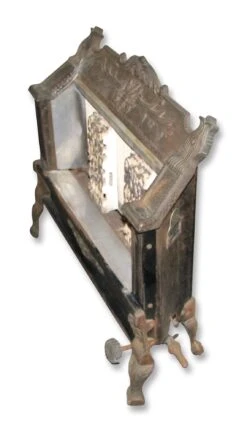 Antique Cast Iron Kozze Fireplace Heating Element -OGT Sale Store l213063 09