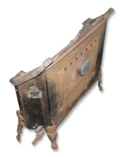 Antique Cast Iron Kozze Fireplace Heating Element -OGT Sale Store l213063 10