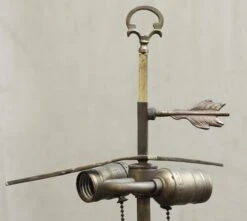 Vintage Triangular Wooden Lamp Table Combo 14 Vintage Triangular Wooden Lamp Table Combo -OGT Sale Store lamp tables for sale dn240925