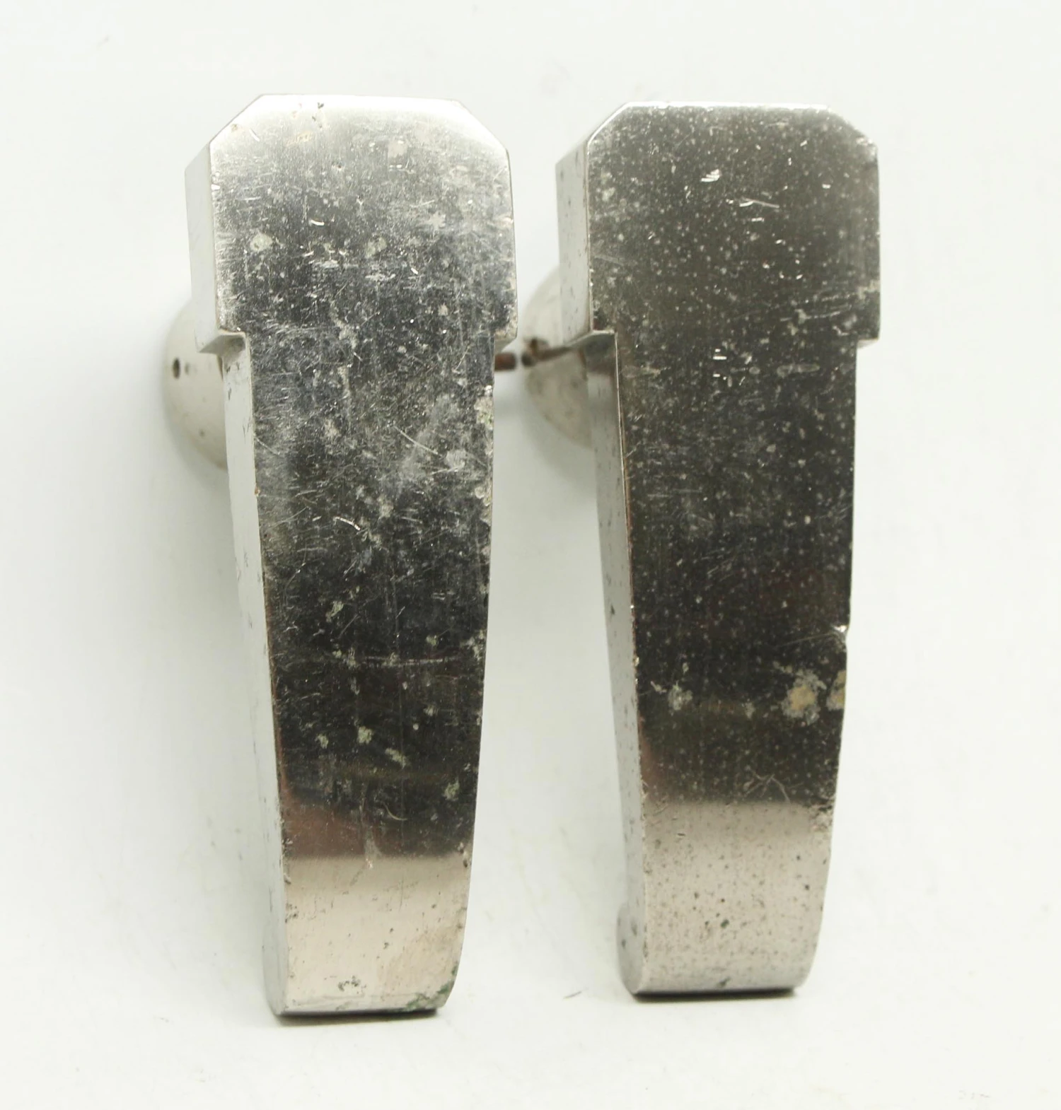 Thick Chrome Lever Knob Set 4 Thick Chrome Lever Knob Set - Image 2