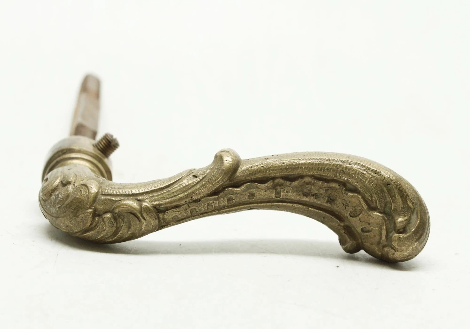 Ornate Single French Bronze Lever Knob 4 Ornate Single French Bronze Lever Knob - Image 2