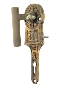 Antique Gilbert Lever Knob Set