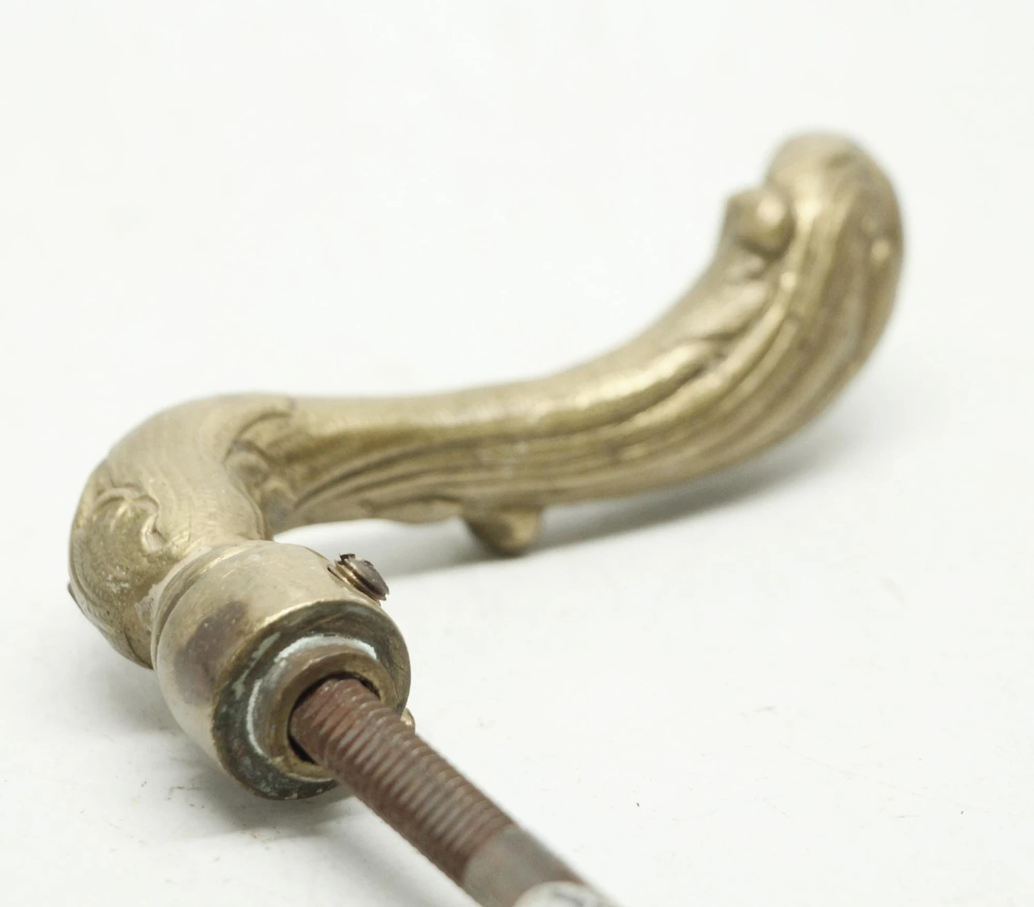 Ornate Single French Bronze Lever Knob 5 Ornate Single French Bronze Lever Knob - Image 3