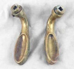 Brass Lever Door Knob With Web Pattern -OGT Sale Store levers for sale k195486