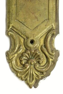 Antique Neoclassical Brass Lever Passage Door Knob Set 11 Antique Neoclassical Brass Lever Passage Door Knob Set -OGT Sale Store levers for sale m217536