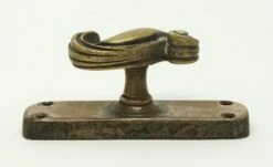 Antique Swirl Bolt Knob With Back Plate 12 Antique Swirl Bolt Knob With Back Plate -OGT Sale Store levers for sale n248176