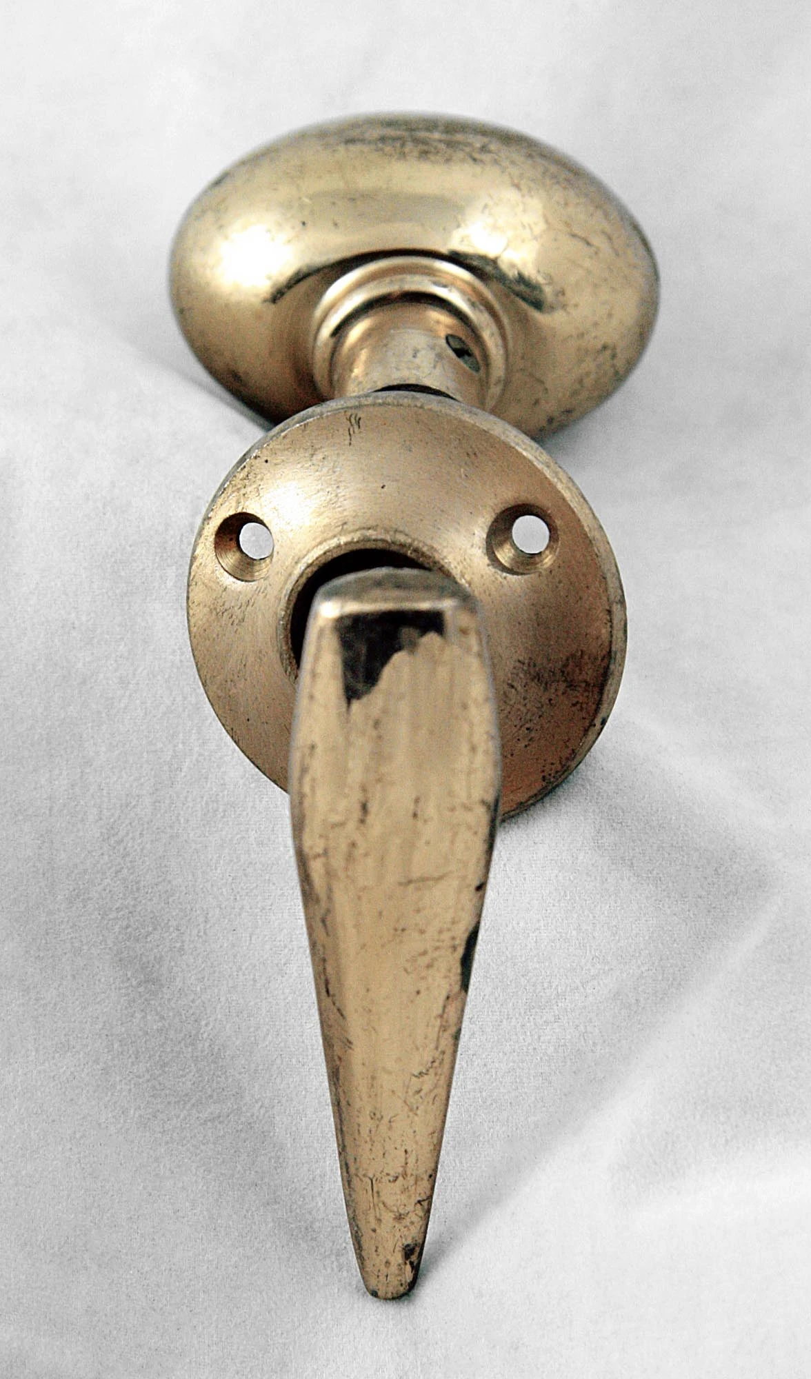 Art Deco Lever & Oval Knob Set 4 Art Deco Lever & Oval Knob Set - Image 2