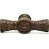 Single Bronze Ornate Lever