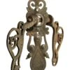 Victorian Wrought Iron Lever Door Knob Set