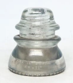 Vintage Hemingray Clear Glass Insulator -OGT Sale Store lighting electrical hardware for sale m231250