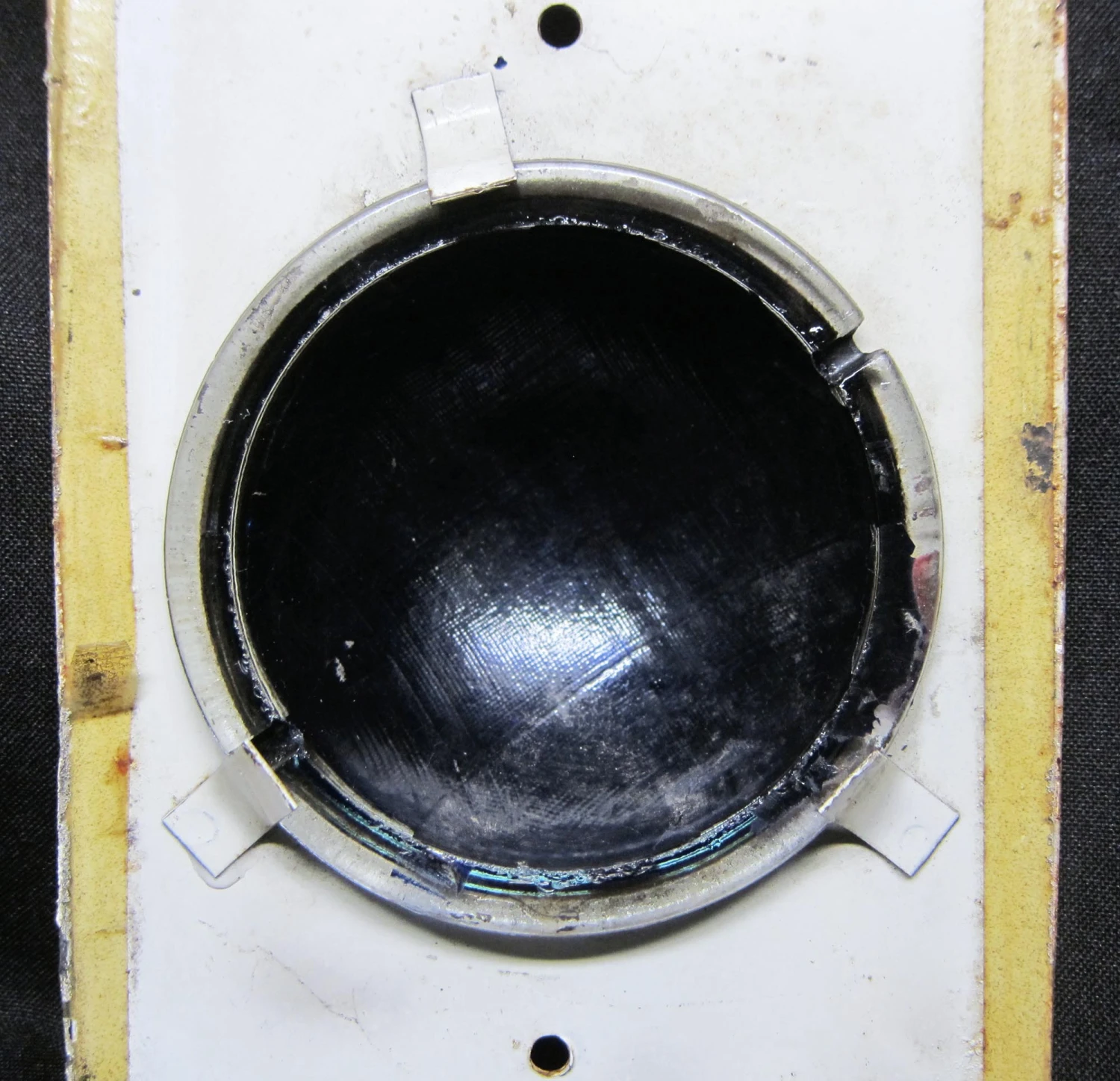 Blue Glass Dome Light Cover 5 Blue Glass Dome Light Cover - Image 3