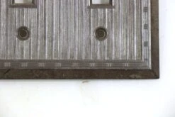 Vintage Brown Bakelite 6 Gang Switch Light Cover 6 Vintage Brown Bakelite 6 Gang Switch Light Cover -OGT Sale Store lighting electrical hardware l212161