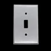 New Brushed Steel Brass Toggle Switch Cover Wall Plate 1 New Brushed Steel Brass Toggle Switch Cover Wall Plate -OGT Sale Store lighting electrical hardware new brushed steel brass toggle switch cover wall plate q286332