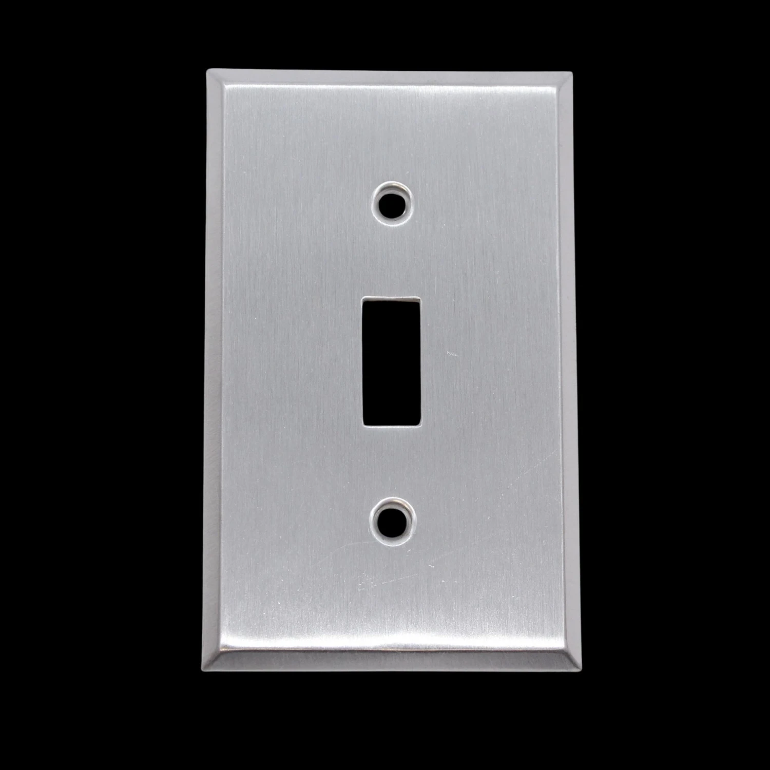 New Brushed Steel Brass Toggle Switch Cover Wall Plate 3 New Brushed Steel Brass Toggle Switch Cover Wall Plate