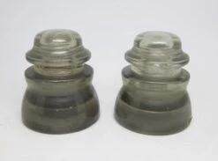 Pair Of Armstrongs Gray Insulators