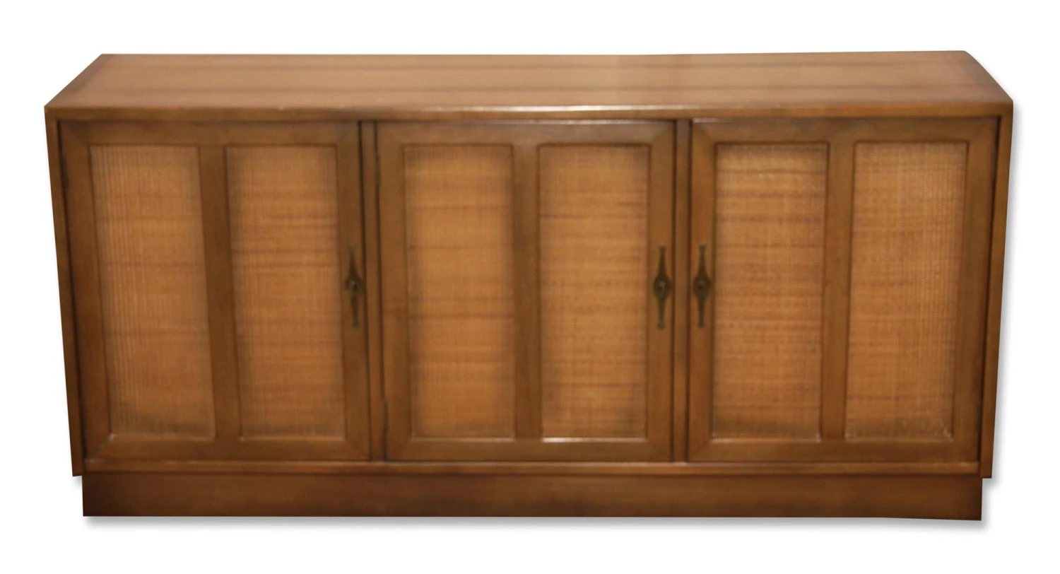 Antique 1950s Wood Console Cabinet 3 Antique 1950s Wood Console Cabinet