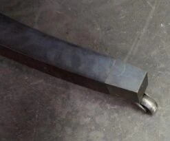 Antique Octagon Shaped Leather Top Rolling Side Table 14 Antique Octagon Shaped Leather Top Rolling Side Table -OGT Sale Store living room for sale m218888